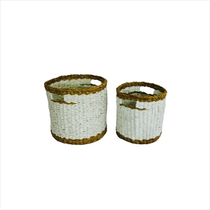 <span>H 1671</span>Seagrass- Natural (Plastic- White)